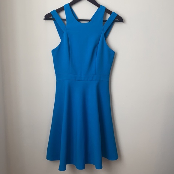 Aniina fit and flare mini, cobalt blue - Picture 1 of 5
